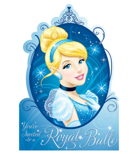 Disney Cinderella Invitations