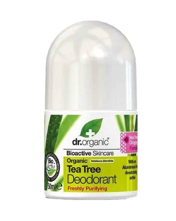 Dr. Organic Bioactive Skincare Organic Tea Tree Roll-On Deodorant Clear 50ml
