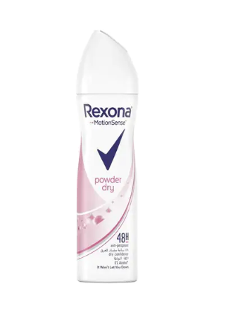 Rexona MotionSense Antiperspirant Deodorant Spray Powder Dry White 150ml