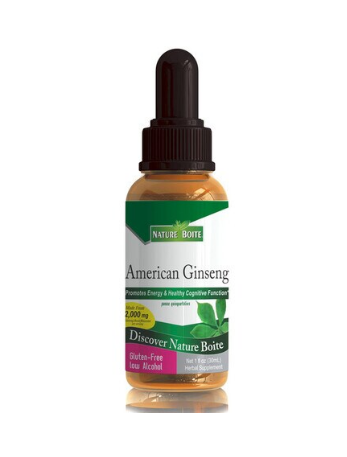 Nature Boite Ginseng American Root Herbal Supplements