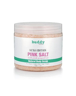 BUDDY SCRUB Luxe Himalayan Pink Salt Body Scrub 350g