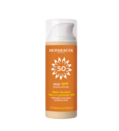 SUN Tinted water resistant fluid SPF50