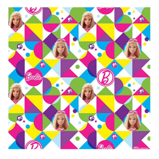 Barbie Sparkle Gift Wrap 8ft X 30in