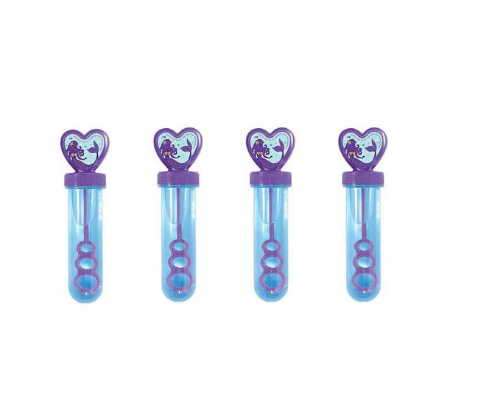 Mermaid Wishes Bubble Tube 1oz, 4pcs