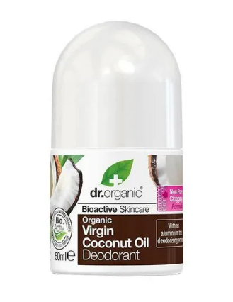 Dr. Organic Virgin Coconut Oil Deodorant Clear 50ml