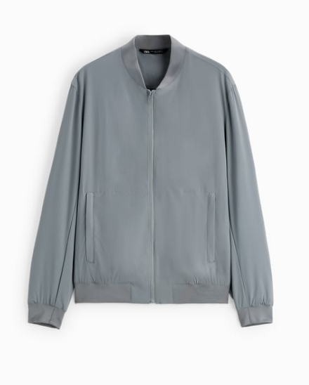 BASIC BOMBER JACKET