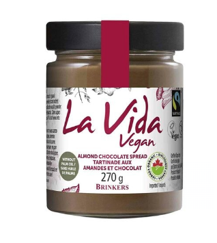 Brinkers La Vida Almond Chocolate Spread 270g