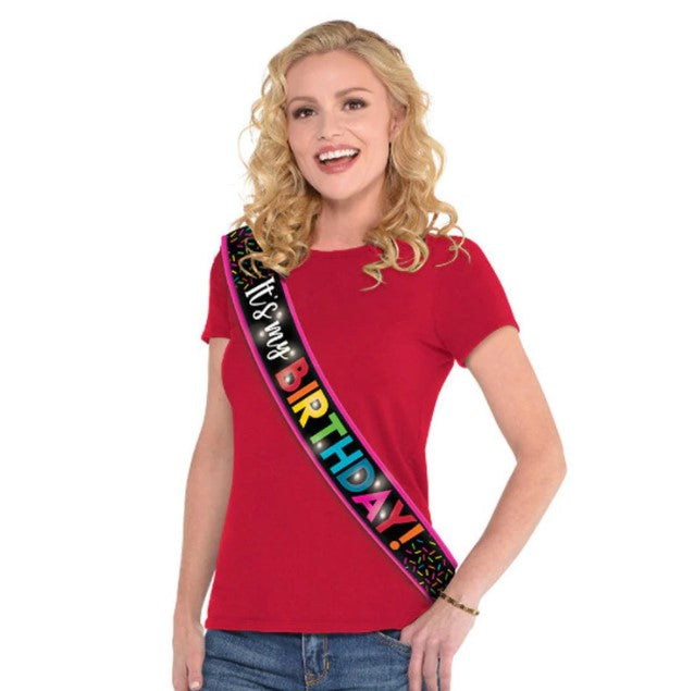 \Its My Birthday\" Light-Up Birthday Sash"