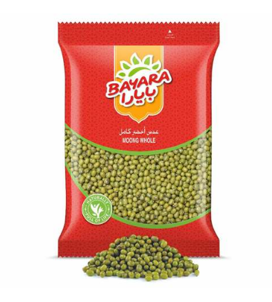 Bayara Whole Moong 400g