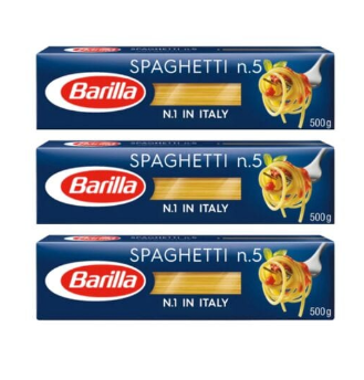Barilla Spaghetti 500g Pack of 3