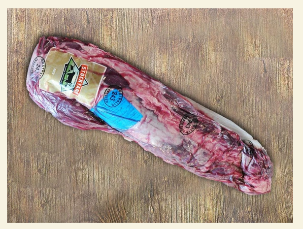 Australian Black Angus Whole Beef Tenderloin Steak