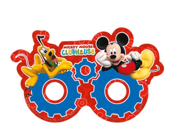 Disney Playful Mickey Mouse Die Cut Masks 6pcs