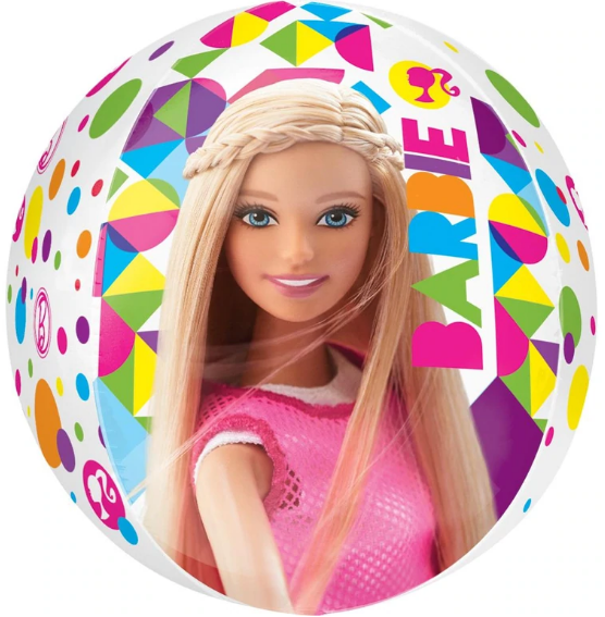 Barbie Sparkle Orbz Balloon 38x40cm