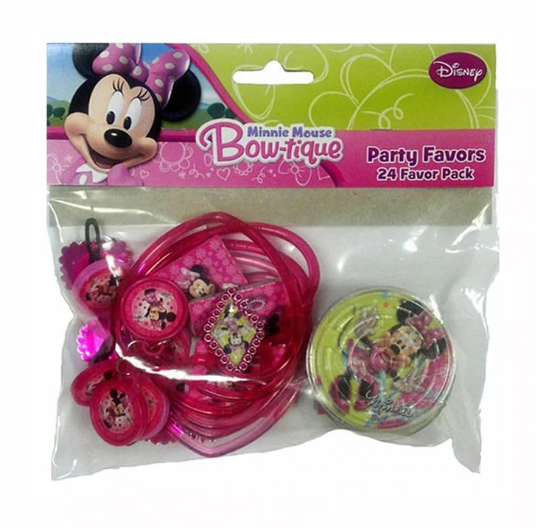 Disney Minnie Mouse Value Pack Favors 24pcs