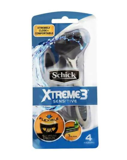 Schick Xtreme3 ​​Sensitive Disposable Razors With 3 Blades