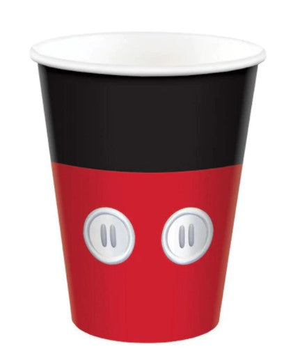 Disney Mickey Mouse Forever Paper Cups 9oz, 8pcs