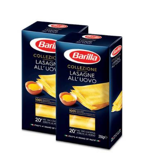 Barilla Egg Lasagna 500gx2