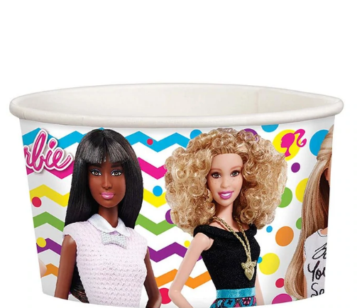 Barbie Sparkle Paper Treat Cups 9.5oz, 8pcs