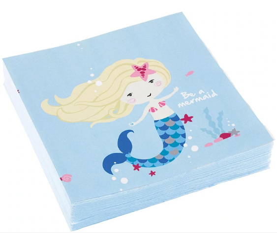 Be A Mermaid Lunch Tissues 20pcs