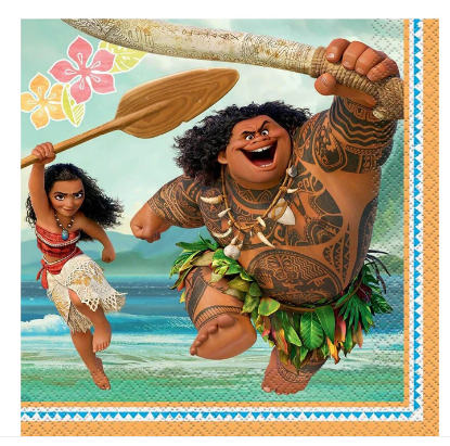 Moana Lunch Tissues 16pcs