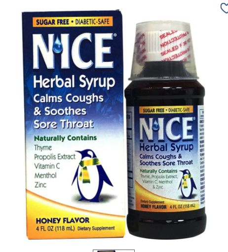 nice herbal syrup 118ml