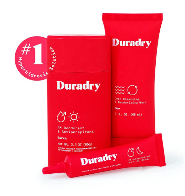 duradry 3 step system excessive sweating treatment prescription