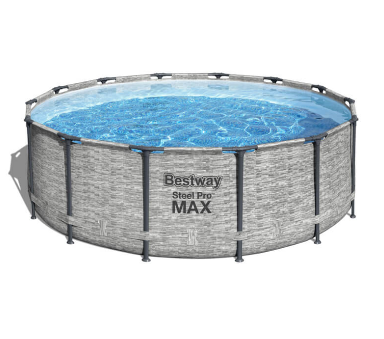 Bestway Steel Pro MAX Pool Set (Gray, 4.27 x 1.22 m)