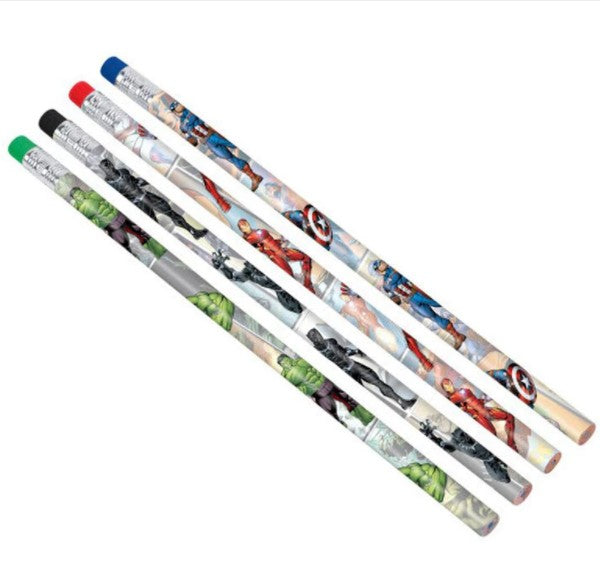 Avengers Powers Unite Pencils Favors 8pcs