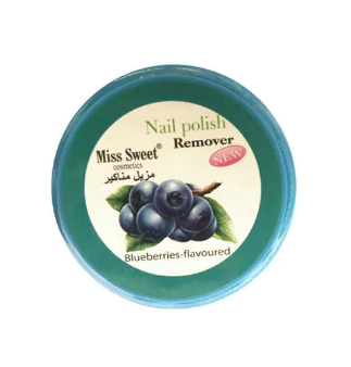 Miss Sweet Nail Polish Remover Pads Blueberries