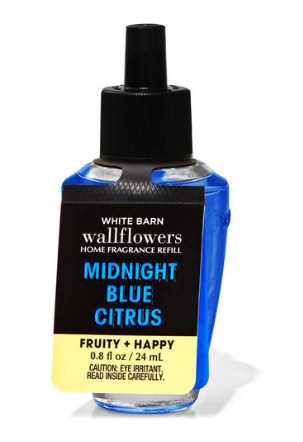 MIDNIGHT BLUE CITRUS Wallflowers Fragrance Refill