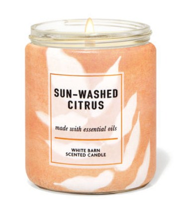 SUN-WASHED CITRUS Single Wick Candle