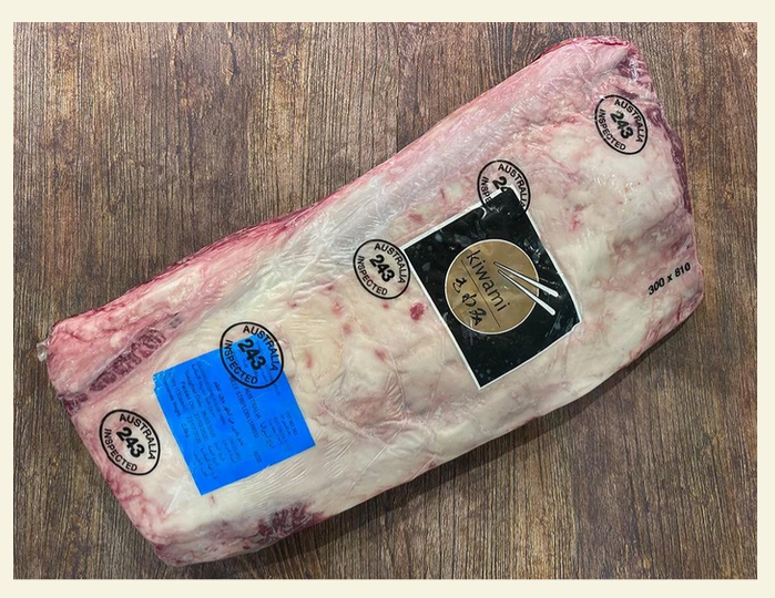 Australian Wagyu Beef Striploin 9+ Marbling