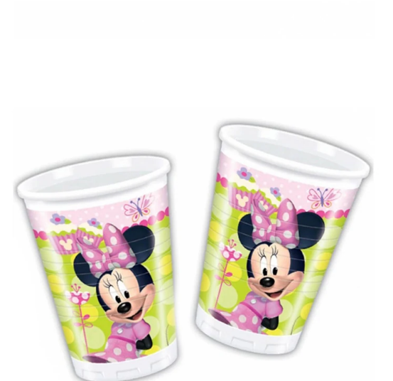 Disney Minnie Bow-Tique Plastic Cups 8pcs