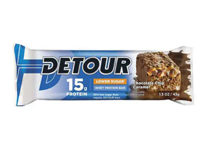 Detour Lower Sugar Chocolate Chip Caramel 85g