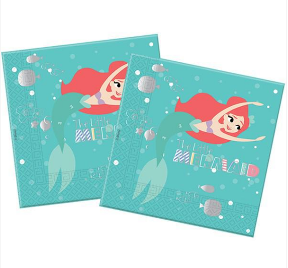 Ariel Under The Sea 3-Ply Lunch Tissues 20pcs