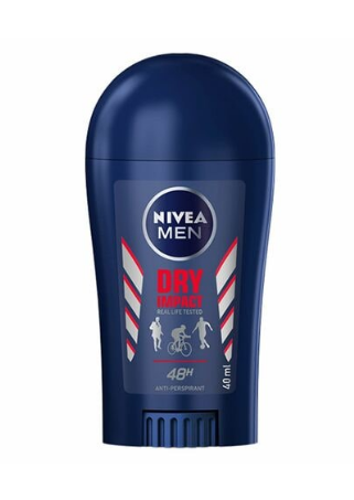 Nivea Dry Impact 48 Hour Protection Antiperspirant Deodorant Stick Blue 40ml