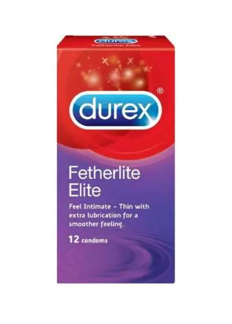 Durex Featherlite Elite Feel Smooth Condom x12