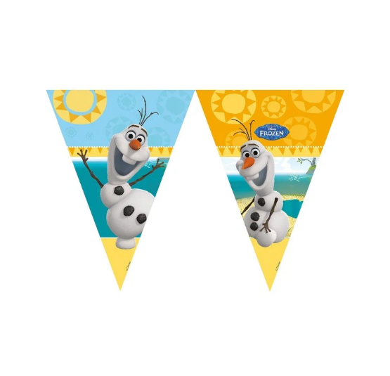 Disney Olaf Summer Flag Banner