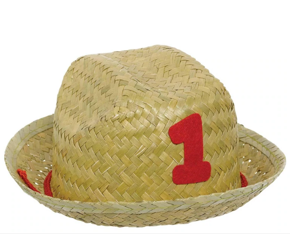 Barnyard Birthday Straw Hat