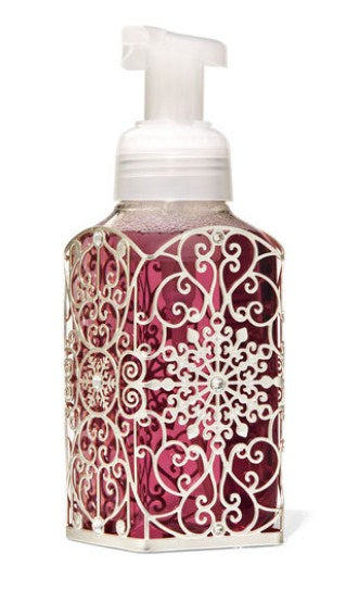 ORNATE SNOWFLAKE SCROLL Gentle Foaming Soap Holder