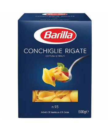 Barilla Collezione Conchiglie Rigate Pasta 500g