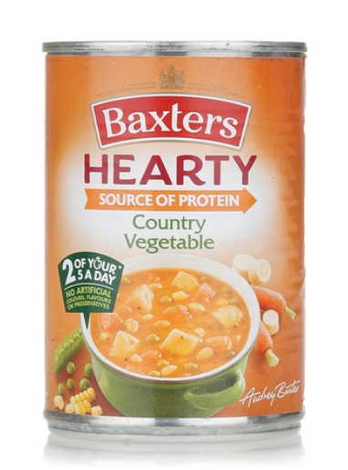 Baxters country vegetable soup 400g