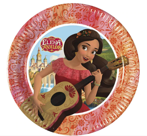 Disney Elena Of Avalor Paper Plates 7in 8pcs