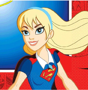 DC Superhero Girls Beverage Tissues 16pcs