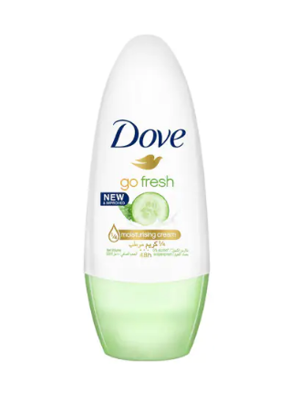 Dove Go Fresh Cucumber And Green Tea Moisturising Cream Roll-On White 50ml