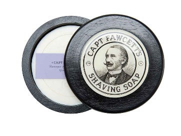 CAPTAIN FAWCETT Shaving Soap With Hand Crafted Wooden Bowl