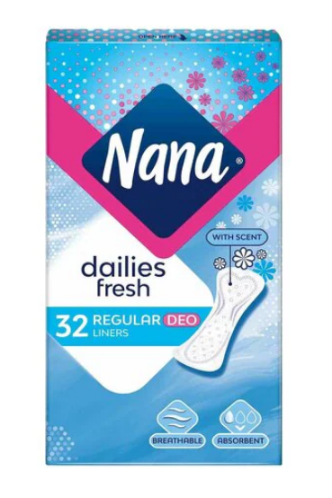 Nana Daily Deo Fresh Liners Normal 32 Pads