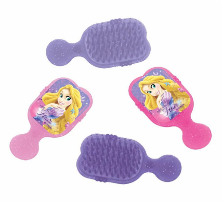 Disney Rapunzel Brush With Decal Favor