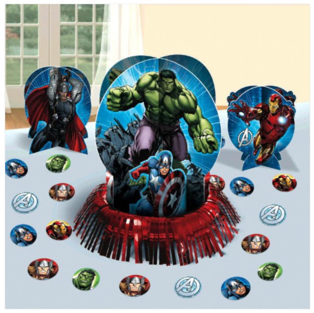 Avengers Table Decorating Kit