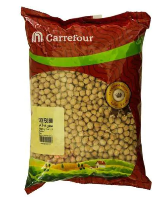 Carrefour 9mm White Chick Peas 2kg